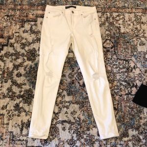 Women’s express white Jeans